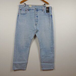 Levi's 501 Jeans Men's Size 40x30 Blue Denim '93 Straight Button Fly